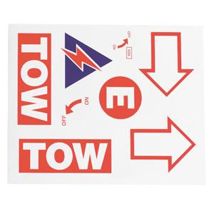 SCRUTINEERING STICKER PAGE EMERGENCY