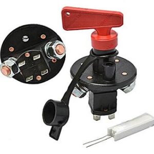 BATTERY SWITCH K-596 6 POLE PLASTIC