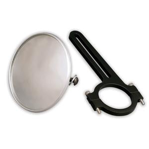 LONGACRE ROLLCAGE SPOT MIRROR - ROUND