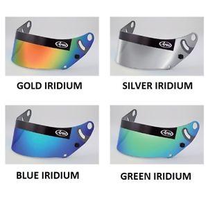 ARAI VISOR CK6 MIRR RED/GLD/SIL/GRN/BLU