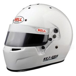 BELL KART CMR KC7 WHITE HELMET 52