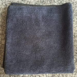 AUTOGLYM HI-TECH MICRO FIBRE CLOTHS 5 PACK BLACK