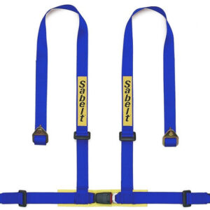 SABELT HARNESS CLUBMAN SALOON 4PNT 2"/2" BOLT-ON BLUE