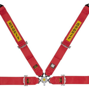 SABELT HARNESS KIT CAR STEEL 4PNT 3"/3" RED