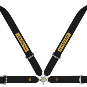 SABELT HARNESS SALOON STEEL 4PNT 3"/3" BLACK