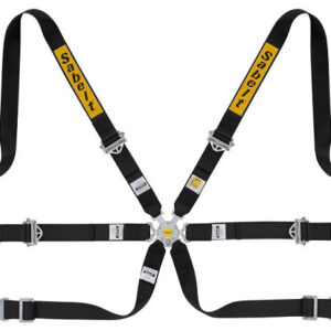 SABELT HARNESS SALOON ALLOY 6PNT 2"/2" HANS BLACK