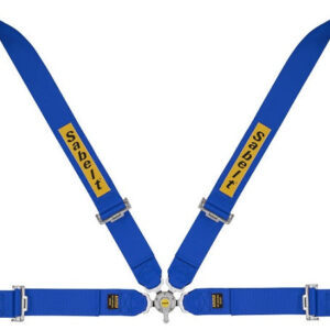 SABELT HARNESS SALOON STEEL 4PNT 3"/3" BLUE