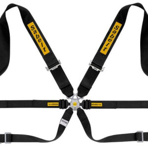 SABELT HARNESS SALOON STEEL 6PNT 3"/2" BLACK