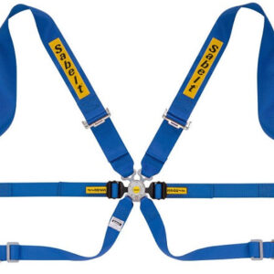 SABELT HARNESS SALOON STEEL 6PNT 3"/2" BLUE
