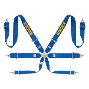 SABELT HARNESS SALOON STEEL 6PNT 3"/3" BLUE