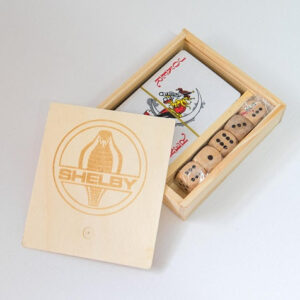 SHELBY CARDS & DICES GAME SET