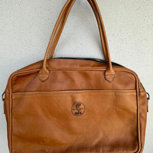 SHELBY GENUINE LEATHER LAPTOP BAG - ZIP