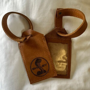 SHELBY GENUINE LEATHER LUGGAGE TAG