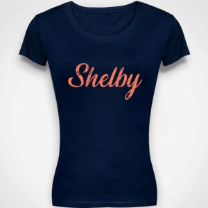 SHELBY LADIES VINTAGE T-SHIRT NAVY