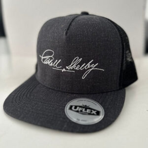 SHELBY SIGNATURE CAP CHARCOAL BLACK