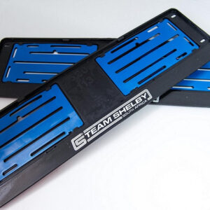 SHELBY TEAM NUMBER PLATE BACKING PLATE