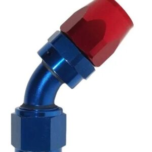 FTF HOSE END REUSABLE SWIVEL 45Deg AN8