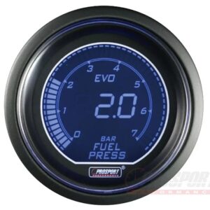 PROSPORT EVO ELECTRONIC FUEL PRESSURE GAUGE 52mm - BAR