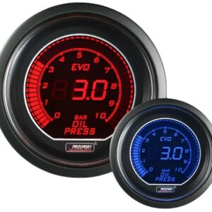 PROSPORT EVO ELECTRONIC OIL PRESSURE GAUGE 52mm - BAR